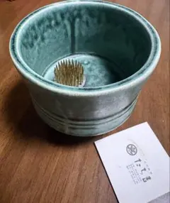 たち吉　小さい花生　ミニチュア　コンポート　剣山付のサムネイル