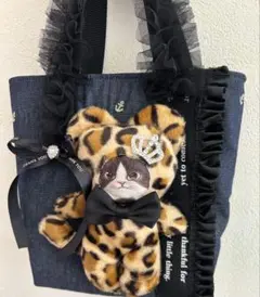 コヤンイサムチョン ジョーズくん デニムトートバッグ