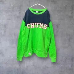 【CHUMS】チャムス　スウェット　Flip Crew Top XL 裏起毛