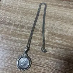 造幣局 泉友会製 silver コインネックレス シルバー ヴィンテージ 