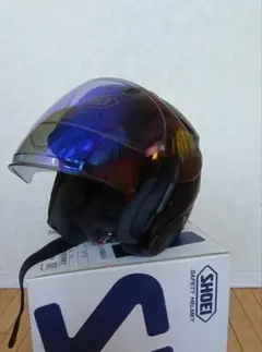 SHOEI J-FORCE4 マットブラック Lサイズ ＋スモークブルーシールドのサムネイル