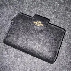 【美品】COACH 二つ折り財布