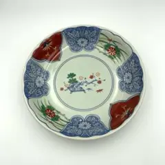 有田焼　花柄大皿