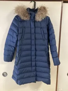 エーグル　ダウンコート　ネイビー　M