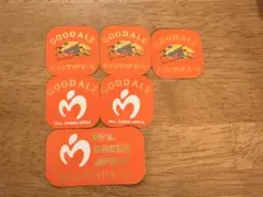 Mrs. GREEN APPLE ×GOOD ALEステッカー 6枚セット