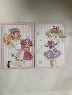 アイカツ 大衣装展　友希あいね　姫石らき　特典ポストカード　2枚セット