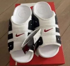 光*闇様 NIKE エア モア アップテンポ スライド FB7818-100 - メルカリ