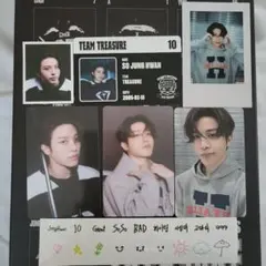 TREASURE ジョンファン トレカ シール シーグリ 2025