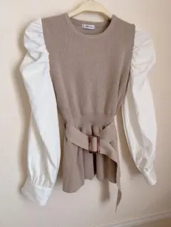 INGNI シャツドッキングニット