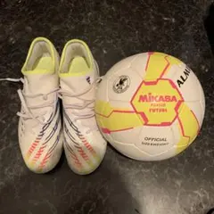 フットサルシューズ、ボールセット