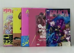 ヴィレッジブックス　アメコミ日本語版翻訳本 ギャラクタ（非売品）プラス3冊セット ヴィレッジブックス アメコミ日本語版翻訳本 ギャラクタ（非売品