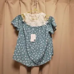 INGNI  レースレイヤー 花柄トップス