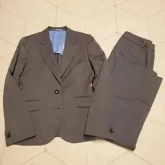 極美品✨LES MUES パンツスーツ プレシャスストレッチ グレー