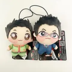 HUNTER×HUNTER　ちょぴぬいぷち　マスコット　セット　ゴン　レオリオ