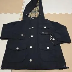 BURBERRY フード付きネイビージャケット