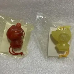 レア　サンリオ　ハローキティ　キティ　くだものマスコット　2点セット　当時物