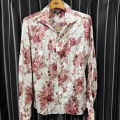 VALENTINO ✖️アンダーカバー 花柄 フリル 長袖シャツ ブラウス 