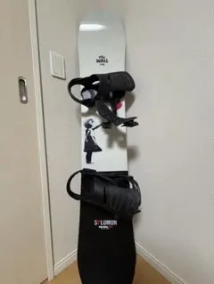 SALOMON スノーボード FLUXビンディング付き　バンクシーモデル