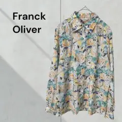 Franck Olivier 花柄シャツ レトロ　ヴィンテージ　古着