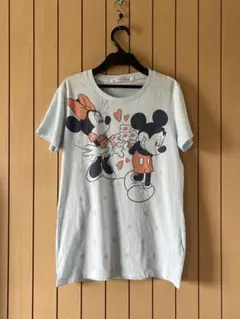 値下げ　UNIQLO UT Disney ミッキー＆ミニー 半袖Tシャツ ライト