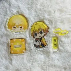 鬼滅の刃 我妻善逸 ぎゅぎゅっと お団子シリーズ アクスタ 2点セット