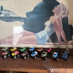 モンスタートラック　プルバックミニカー　15台セット