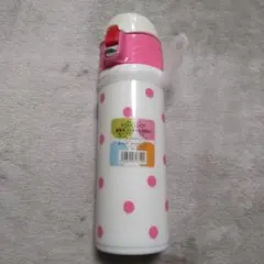 POLKADOT 直呑みマイボトル　500ml ピンクのサムネイル
