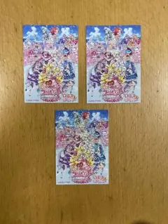 キュアプリンセス 特典カード 3枚セット