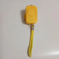 子ども用 防犯ブザー イエロー