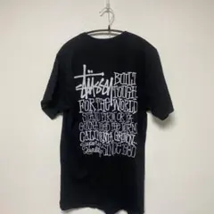 Stussy ブラック Tシャツ Sサイズ日本製