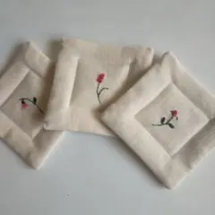 ランチョンマット NO 76 ／ハンドメイド／ゆう婆ばの手刺繍品 - メルカリ