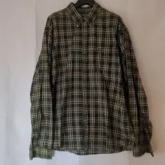 ⭐美品　Eddie Bauer XL⭐エディーバウアー ネルシャツ