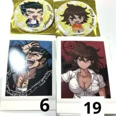 ダンガンロンパ 弐大猫丸　終里赤音　good spoon ぱしゃこれ　缶バッジ