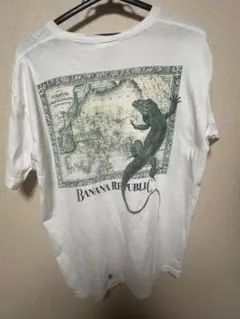 BANANA REPUBLIC 地図トカゲTシャツのサムネイル