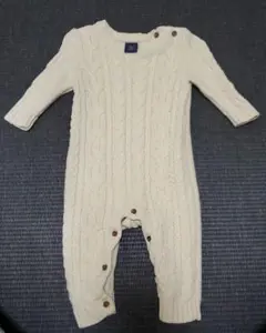 babyGap ケーブル編みロンパース 3-6ヶ月