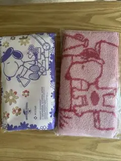 非売品　スヌーピータオル2枚セット