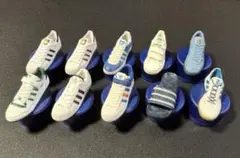 adidasスニーカーフィギュア×ペプシ adidas - 美品 ペプシ ボトルキャップ adidas アディダス