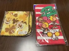チップとデール＆スヌーピー タオルセット