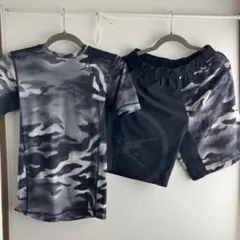 Reebok ACTIVCHILL 迷彩トレーニングウェアセット M