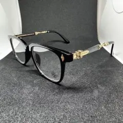 大人気 伊達メガネ　サングラス クロス タガー ゴールド クロムハーツ好きに