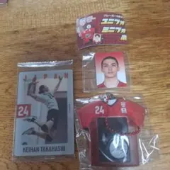 バレーボール男子日本代表 ユニフォーム ミニフォト ホルダー 高橋慶帆.