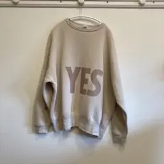 DRESSSEN YESプリント スウェット　ドレスセン