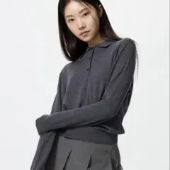 ユニクロ メリノポロセーター