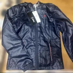 処分直前！アディダス ネイビー ダウンジャケット 新品タグ付き