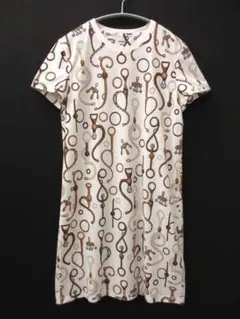 美品 エルメス 24SS パノプリ・トゥ・キュイール ワンピース 36のサムネイル