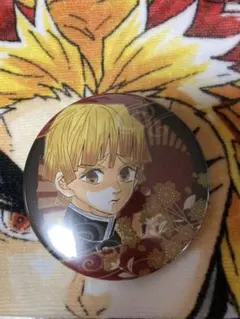 鬼滅の刃 原作缶バッジ  我妻善逸