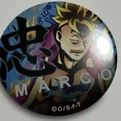ONE PIECE マルコ　　　輩缶バッジ
