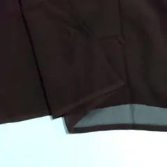 ダークブラウン ジョーゼット生地 112cm幅×約2.8m