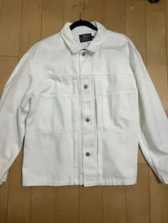 AZUL by MOUSSY ホワイト デニムジャケット F