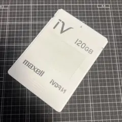 【新品、未開封】maxell iVDRS 120GB 外付けHDD(説明書付き) Amazon | maxell 日立薄型テレビ「Wooo」対応 ハードディスクIVDR120GB